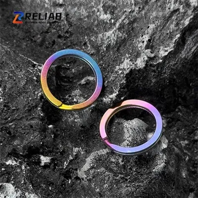 티타늄 합금 Edc 키체인 열쇠 고리